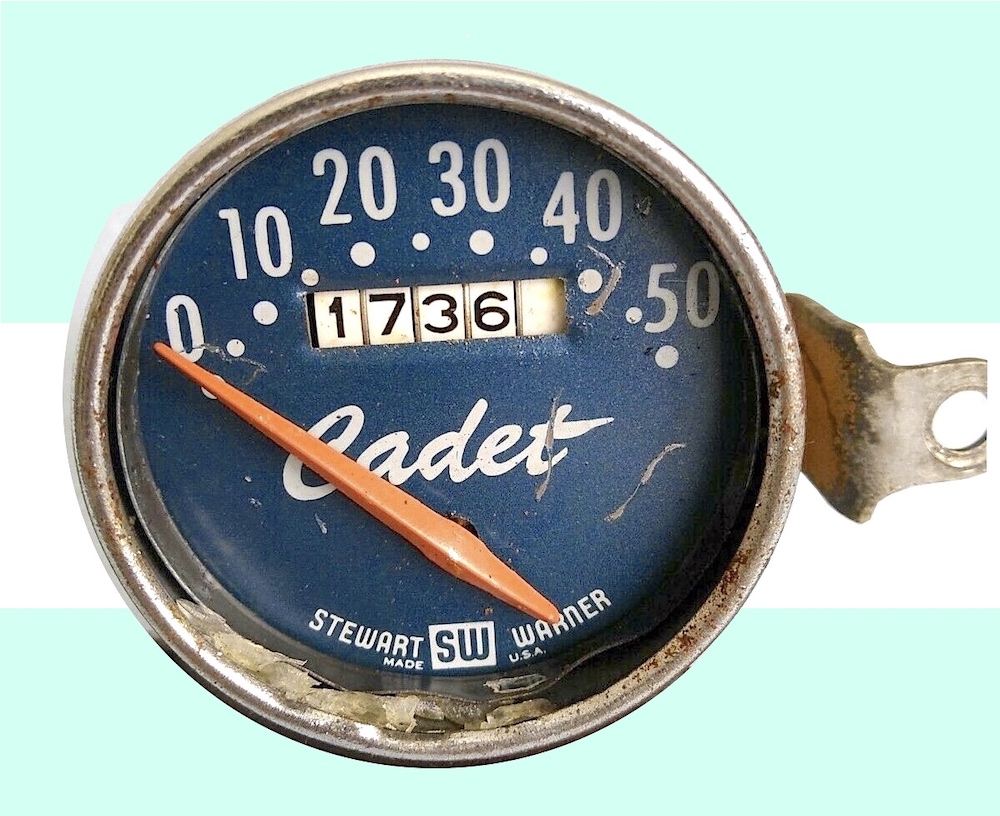 Stewart warner sales bicycle speedometer