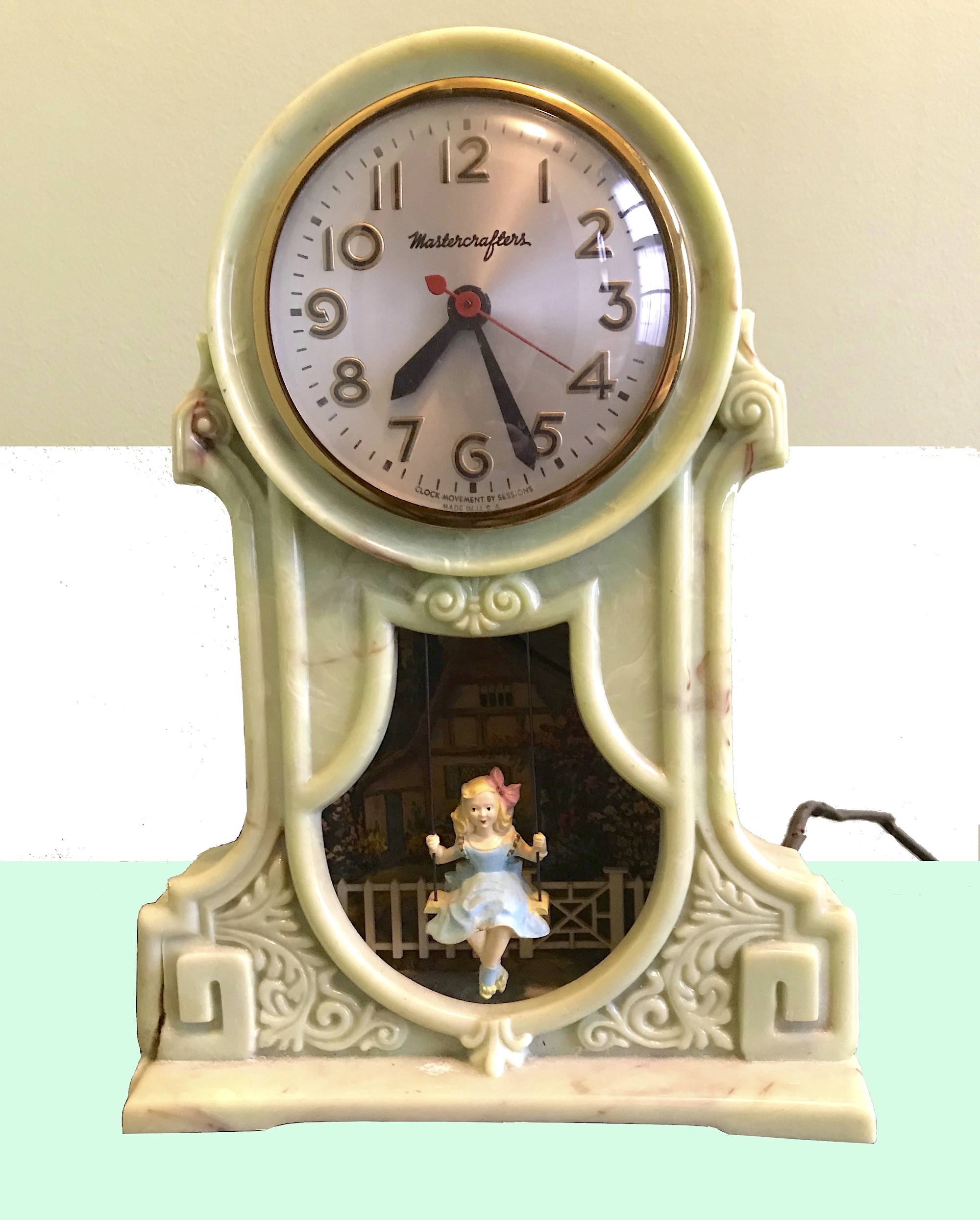 mastercrafters swingtime clock