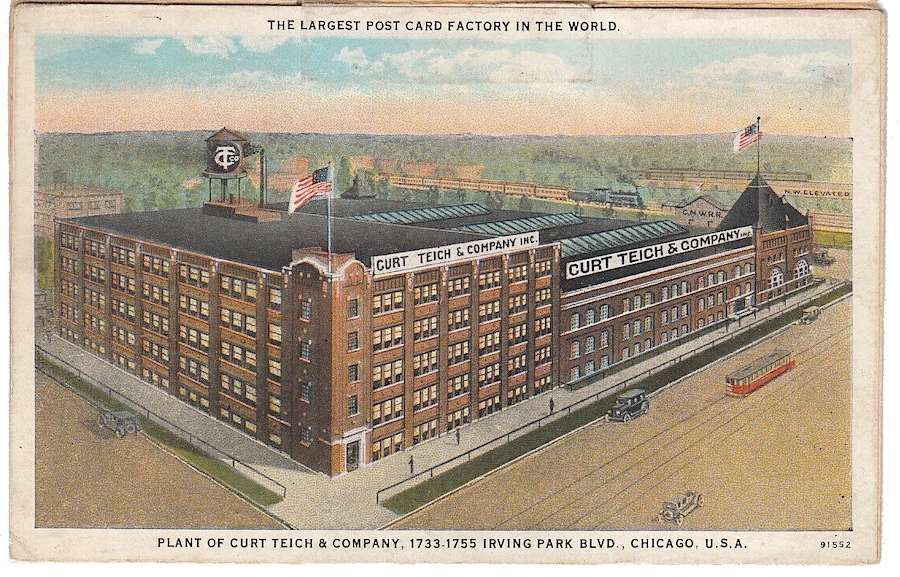 Curt Teich Factory Chicago