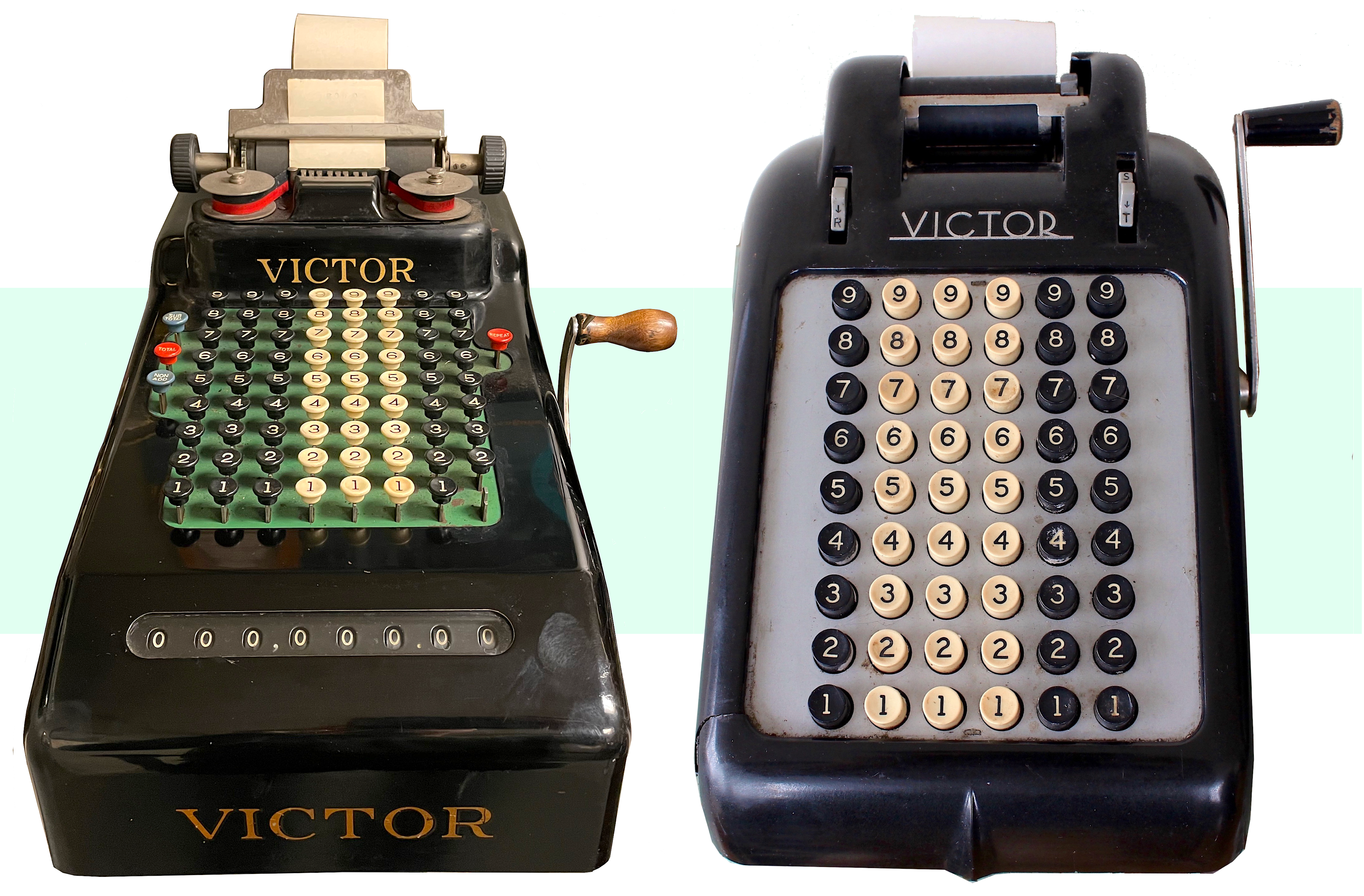 victor adding machine history