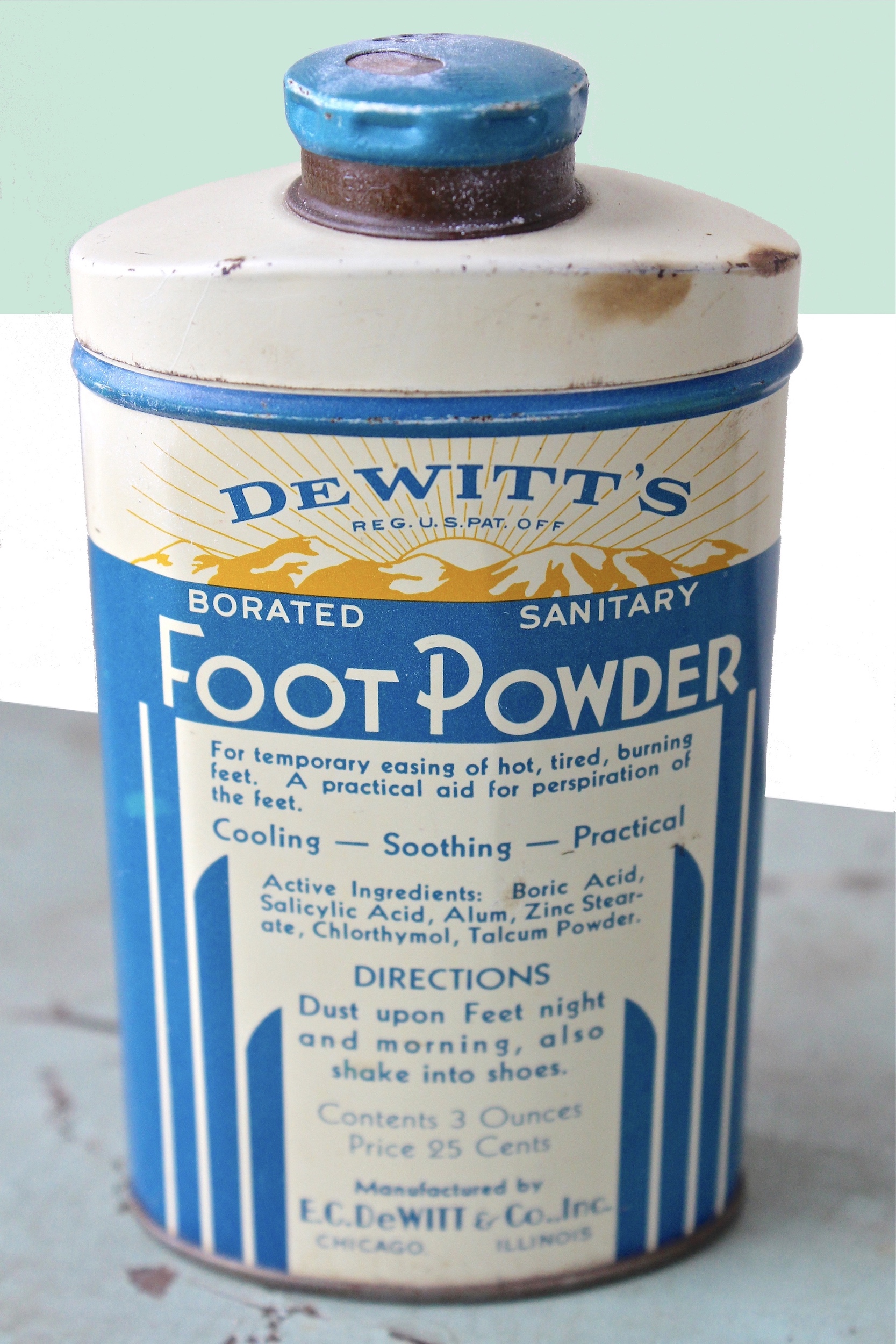 DeWitt's Foot Powder