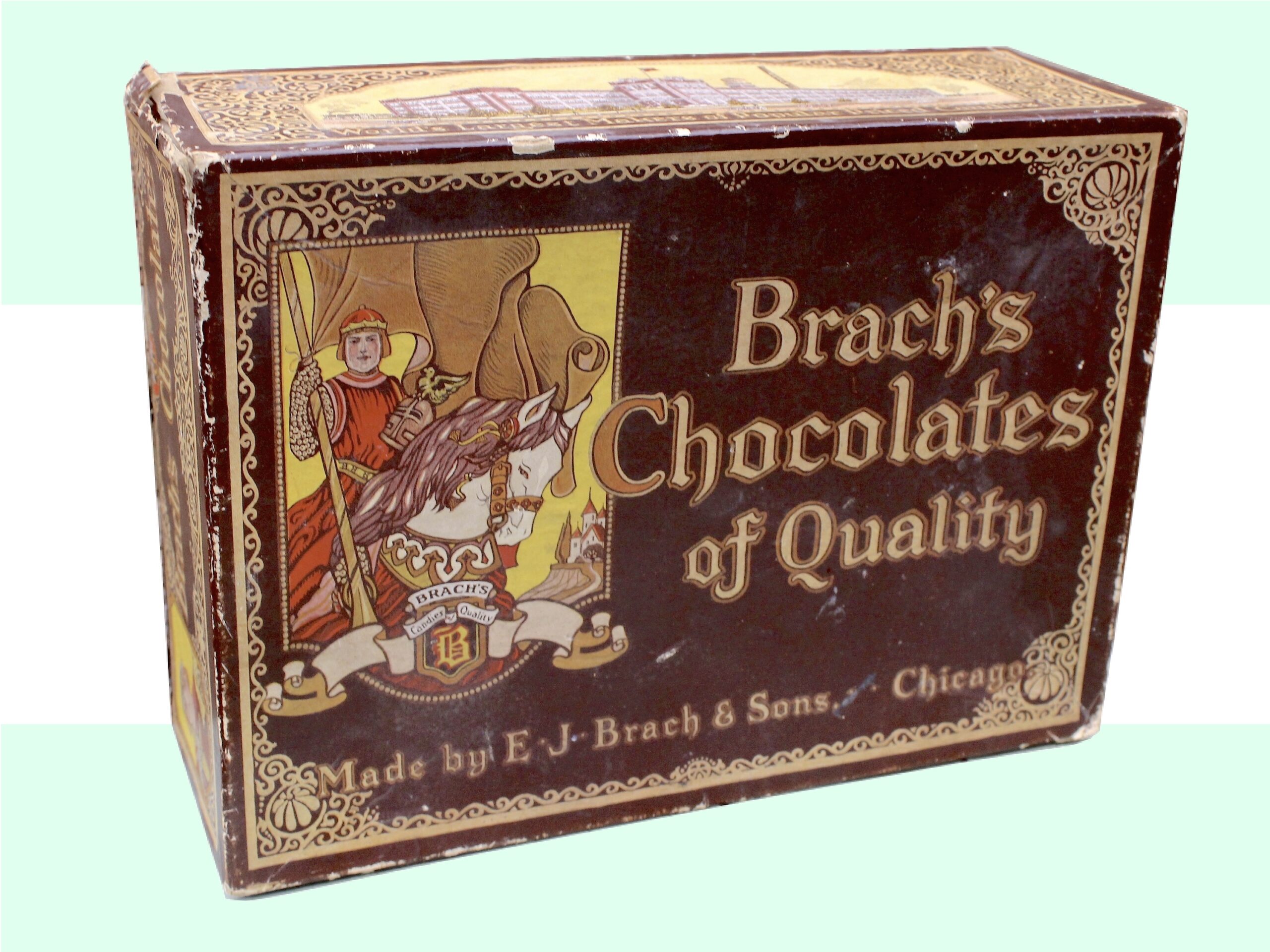 Vintage Advertisement for Brach's candy Greeting Card for Sale by