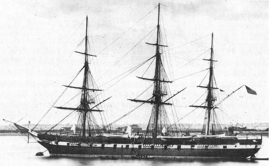 USS Brooklyn 1870s