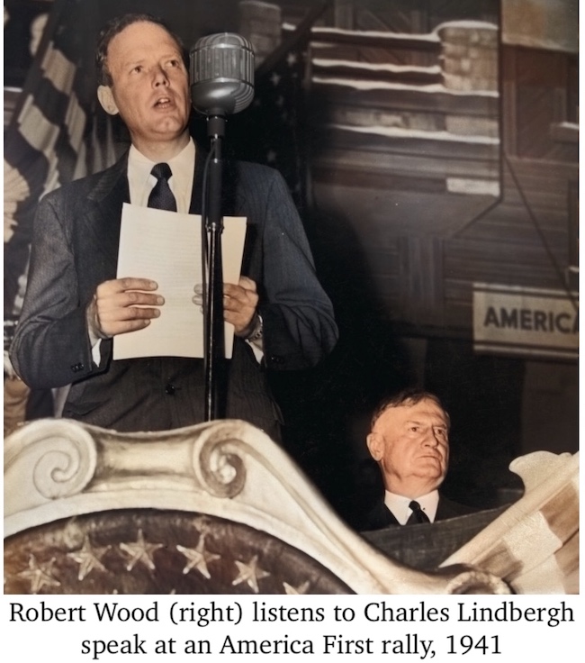 Robert Wood Lindbergh America First