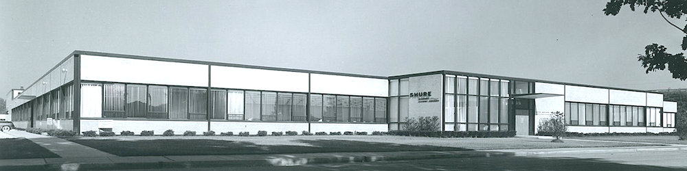 Shure Evanston plant