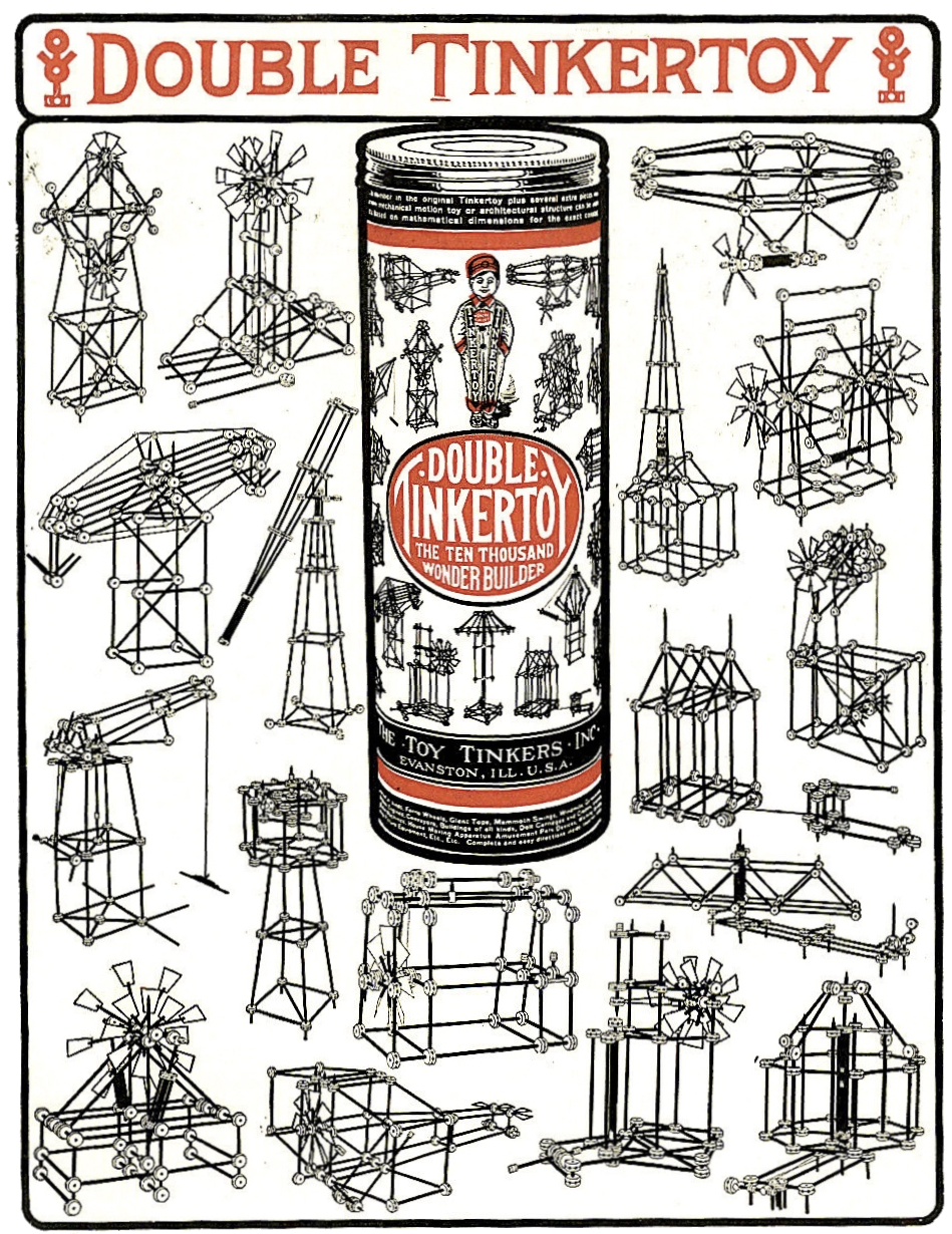 tinkertoy 1928 ad