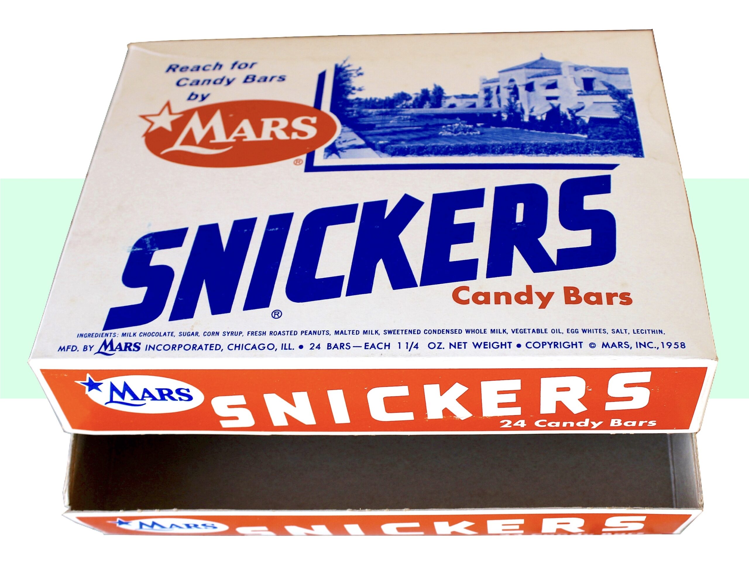 Mars Snickers 1958