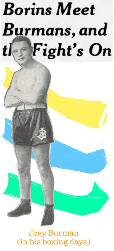 Joey Burman boxer