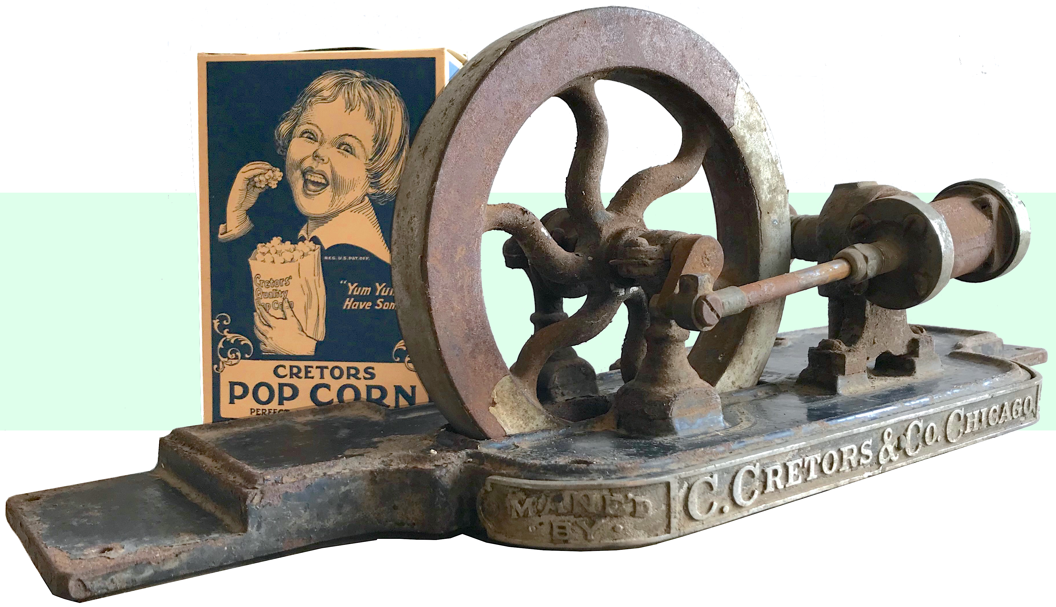 cretors popcorn history