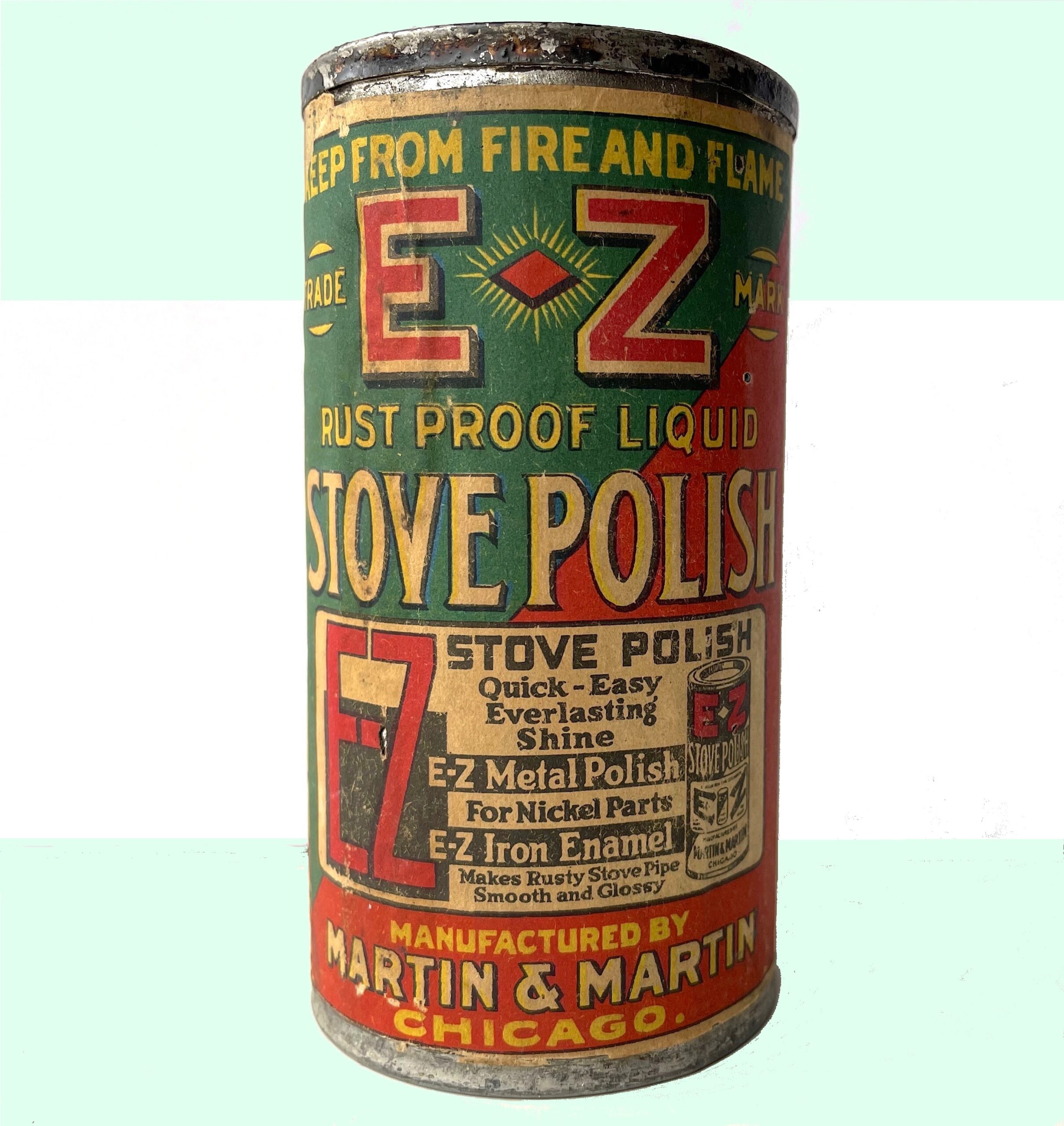 Stove Polish Paste