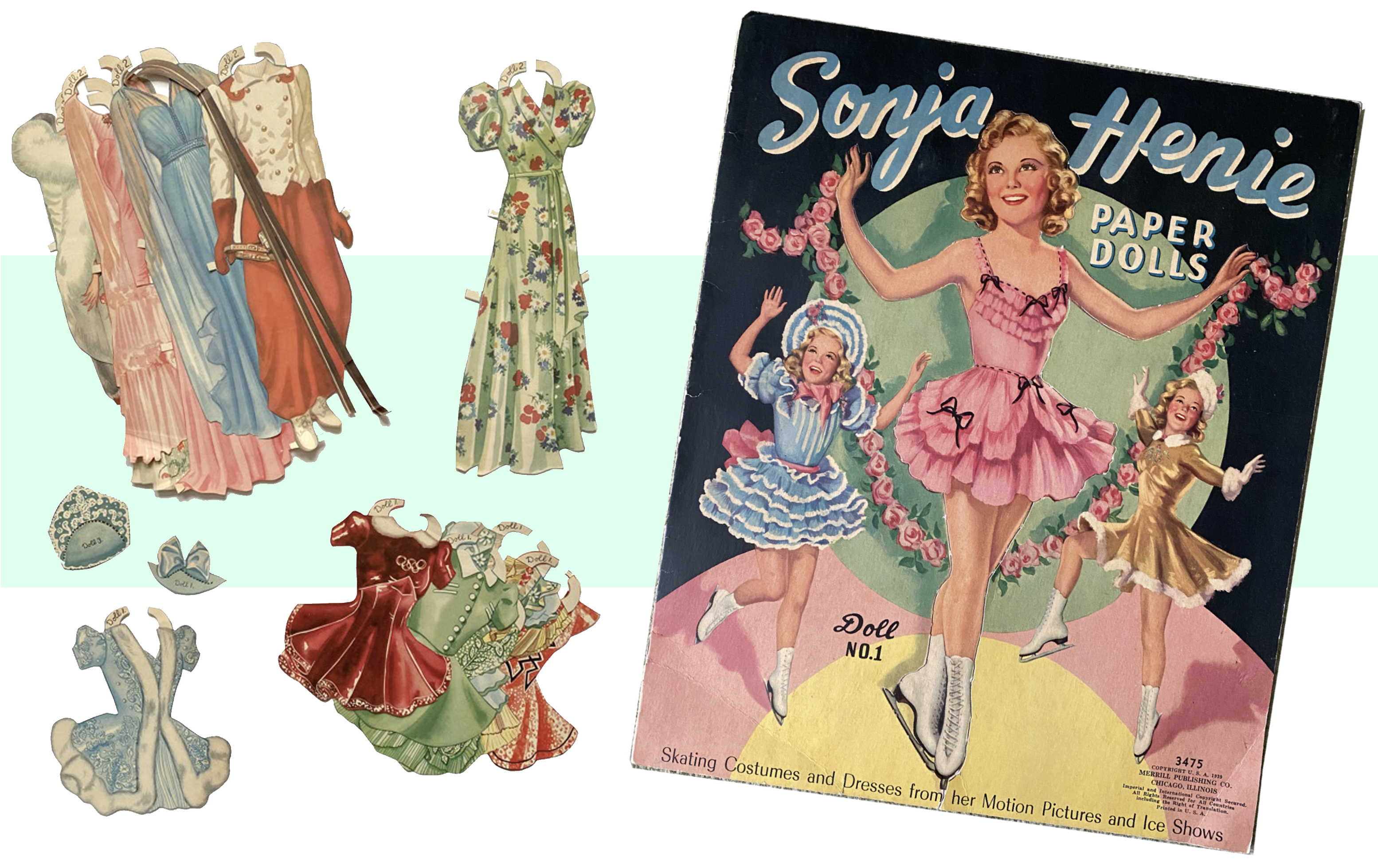 Merrill Paper Doll History