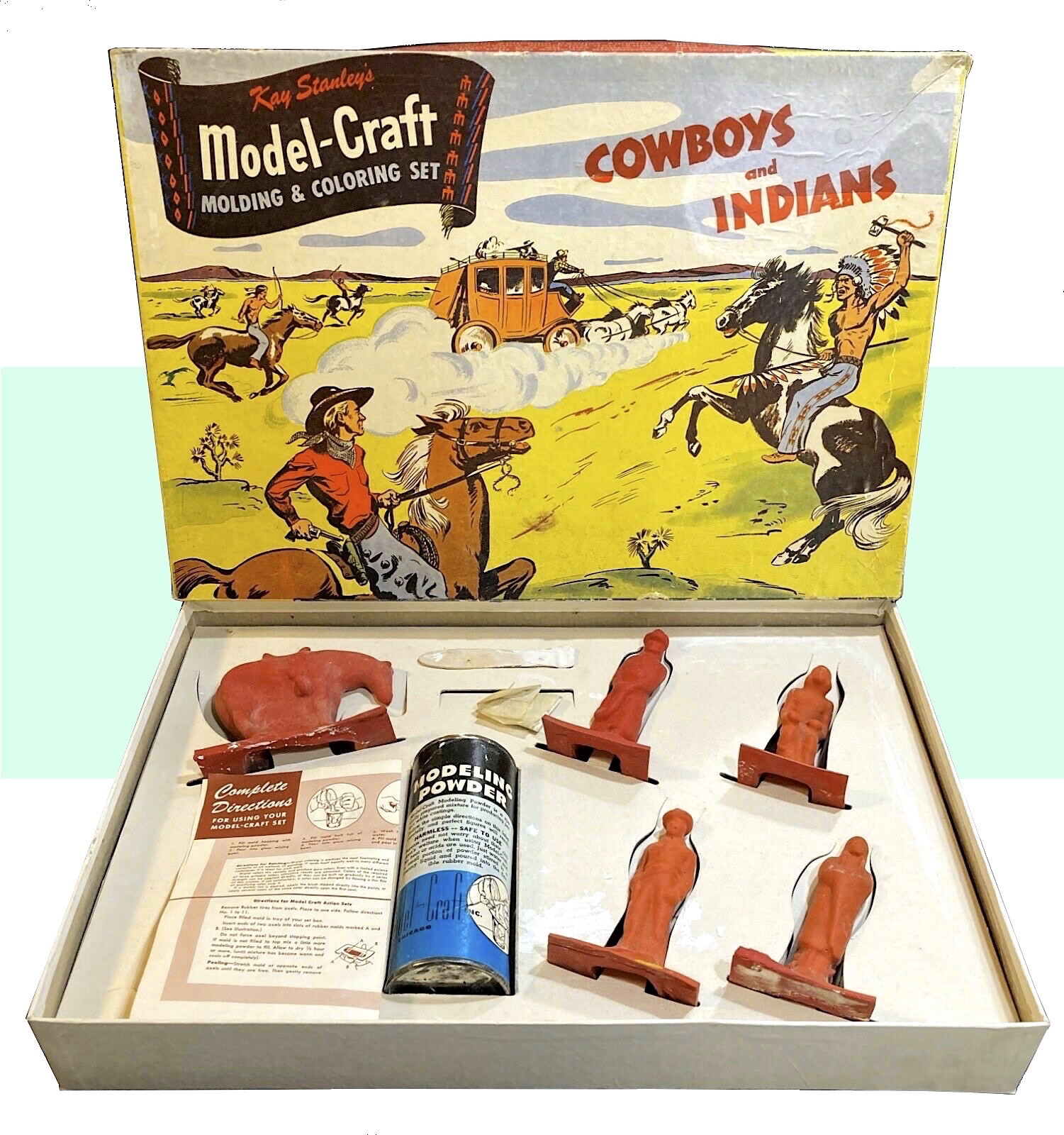 Model-Craft cowboys and indians