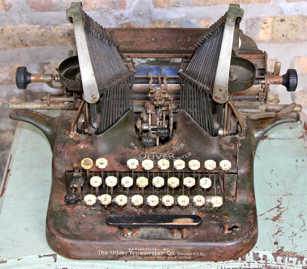 Oliver Typewriter No. 5 by Oliver Typewriter Co., c. 1910 Madein