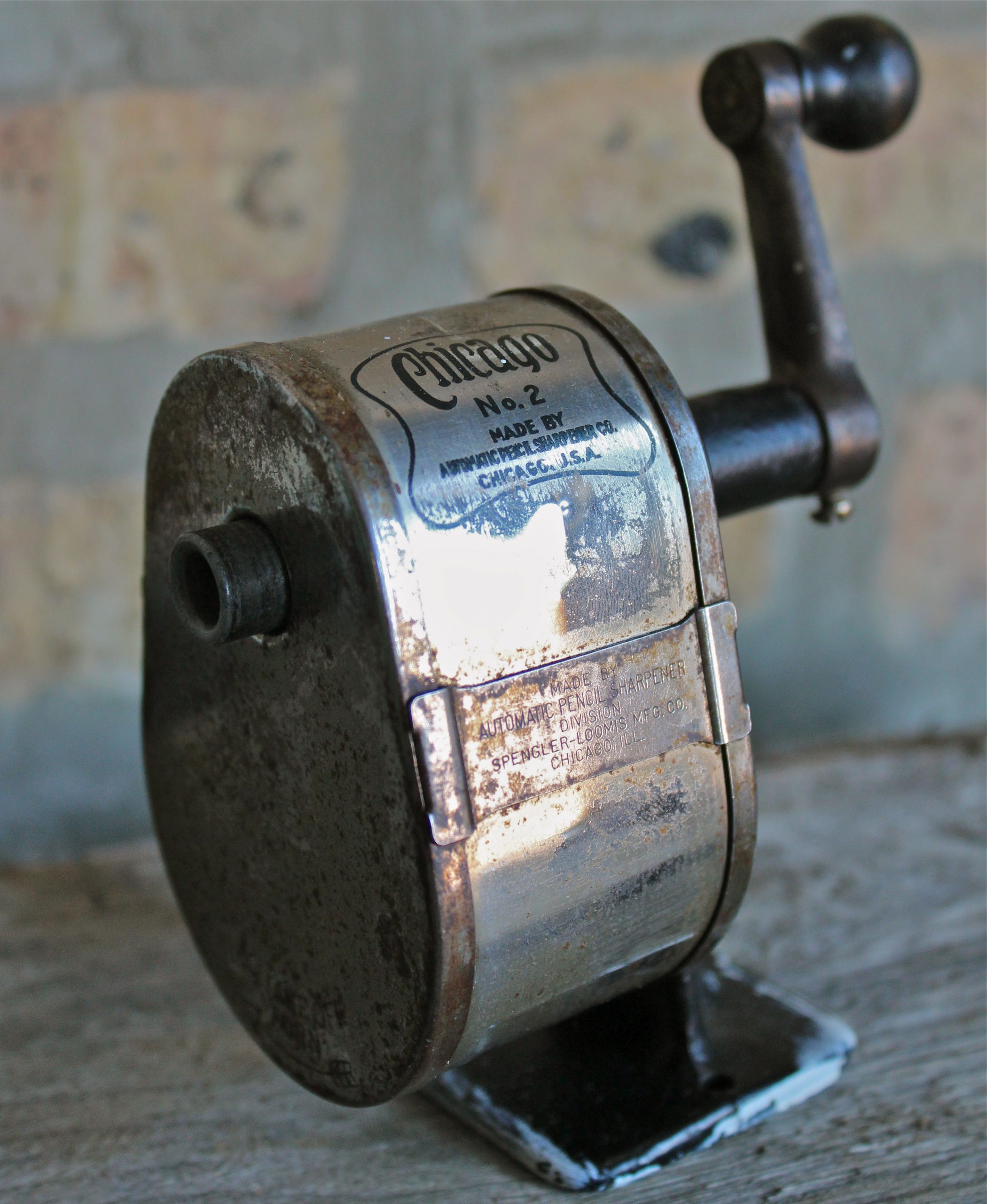 Chicago No. 2 Pencil Sharpener by APSCO, c. 1920s