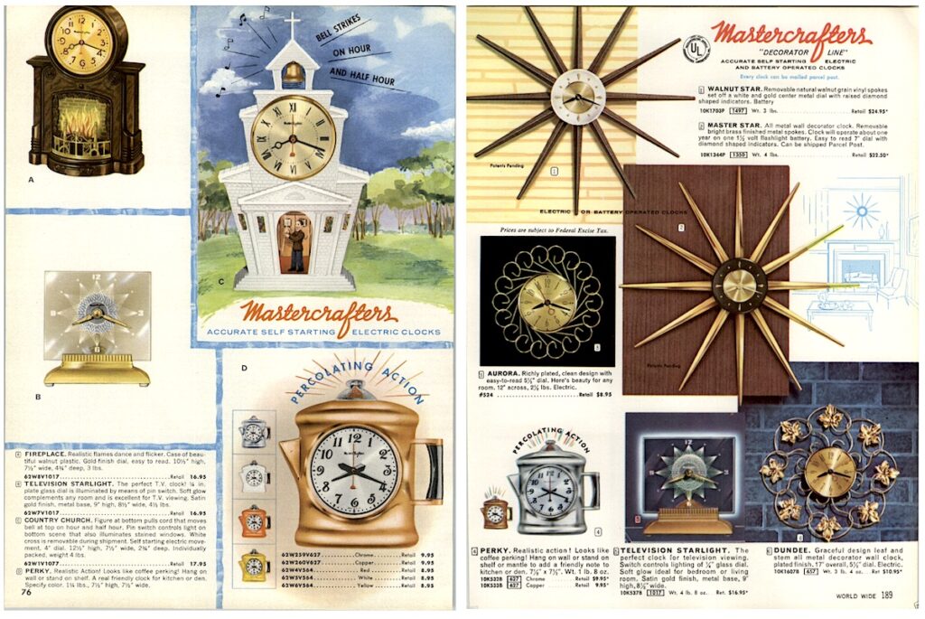 Mastercrafters Clock & Radio Co., est. 1939 MadeinChicago Museum