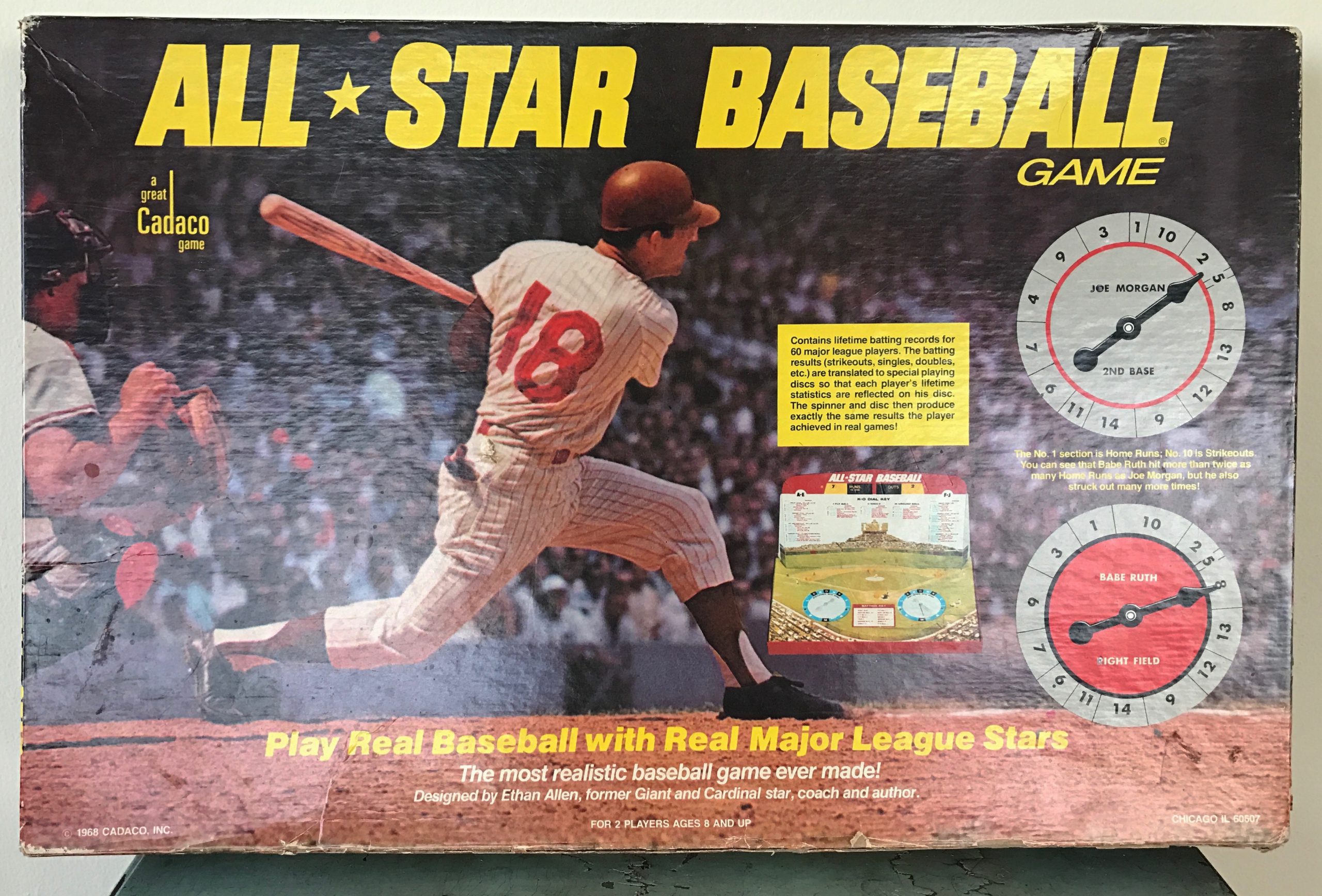 Cadaco All-Star Baseball History