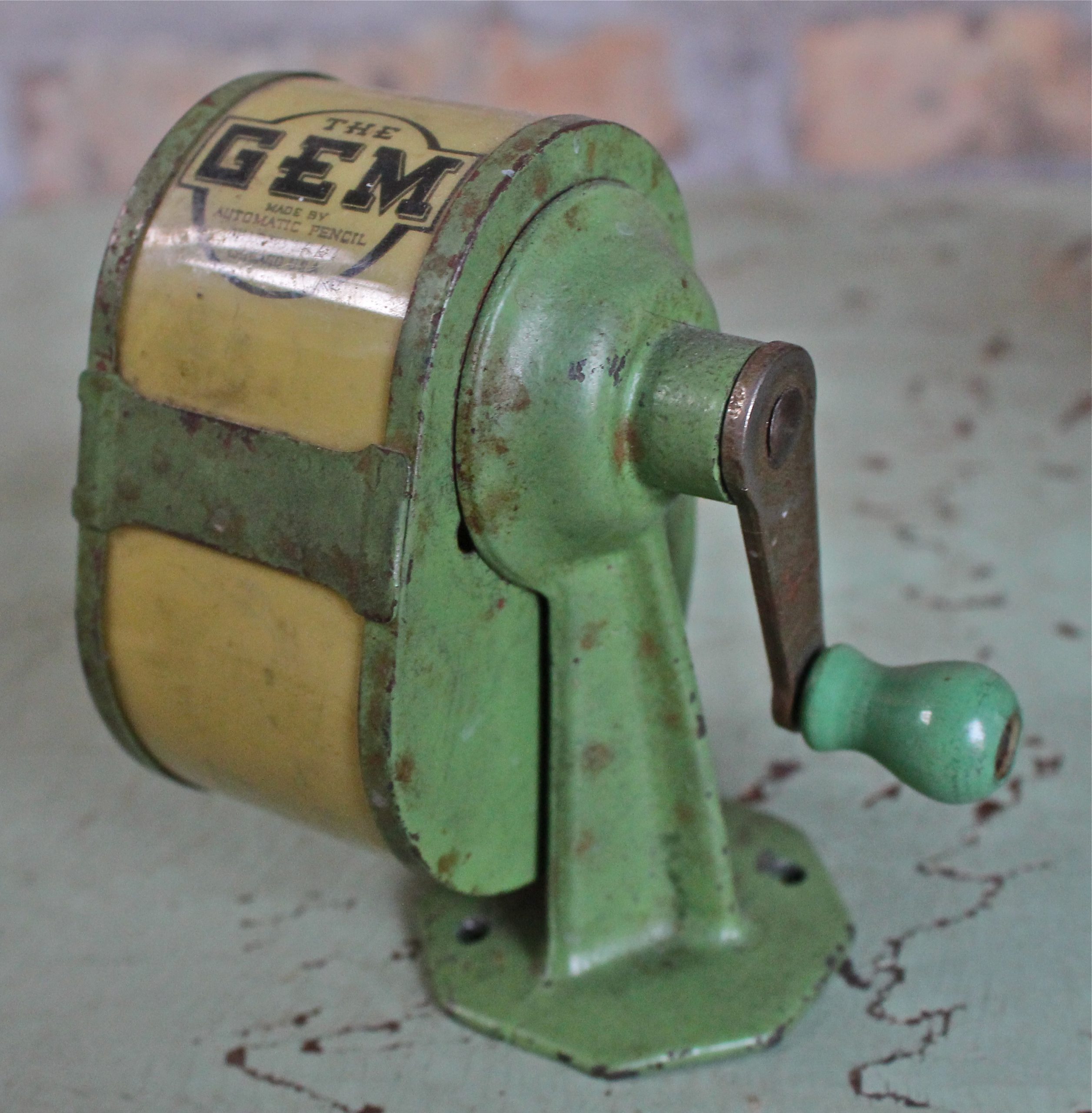 The Gem Pencil Sharpener by APSCO, 1920s