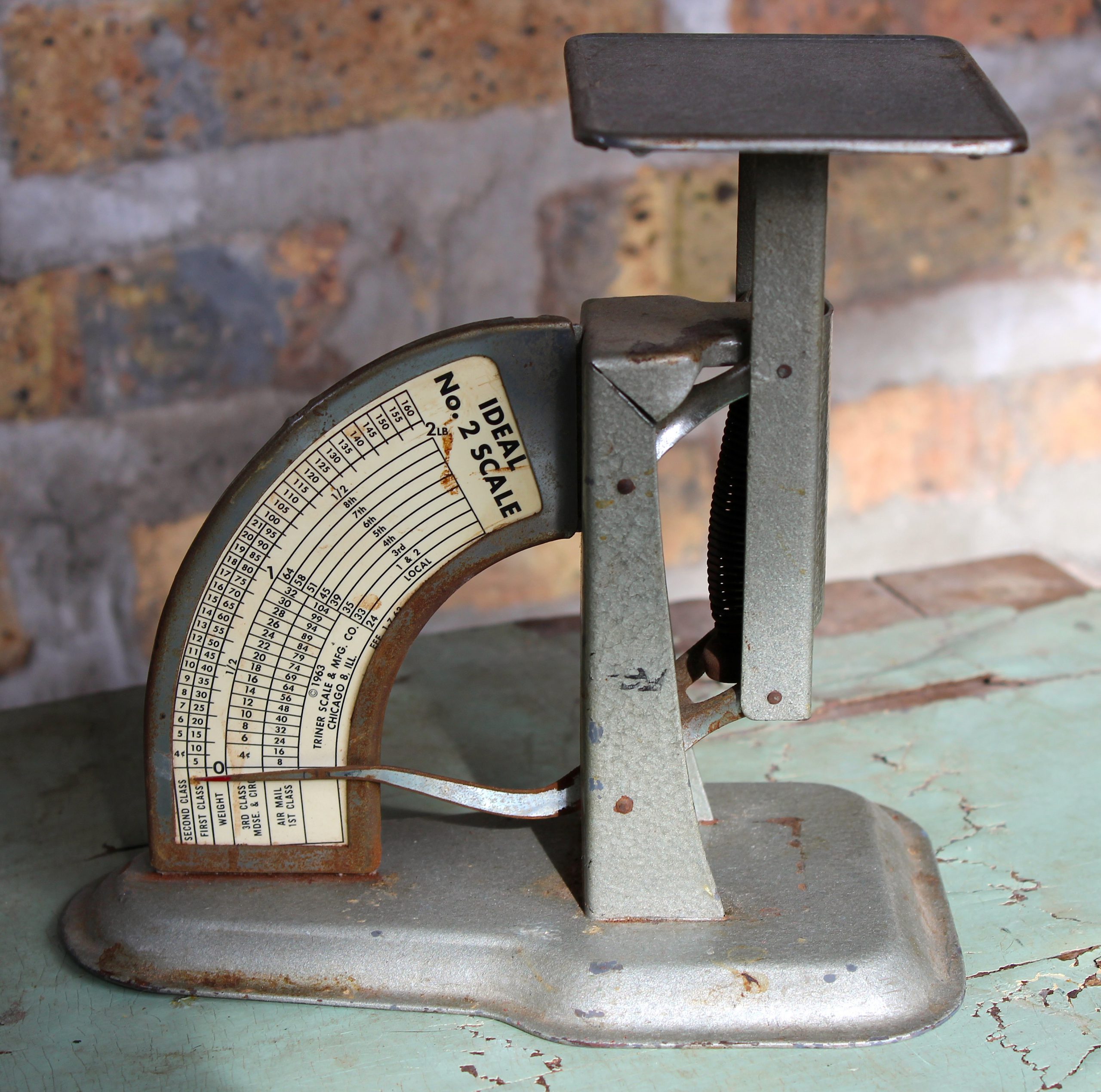 Ideal No. 2 Postal Scale by Triner Scale & MFG Co., 1963