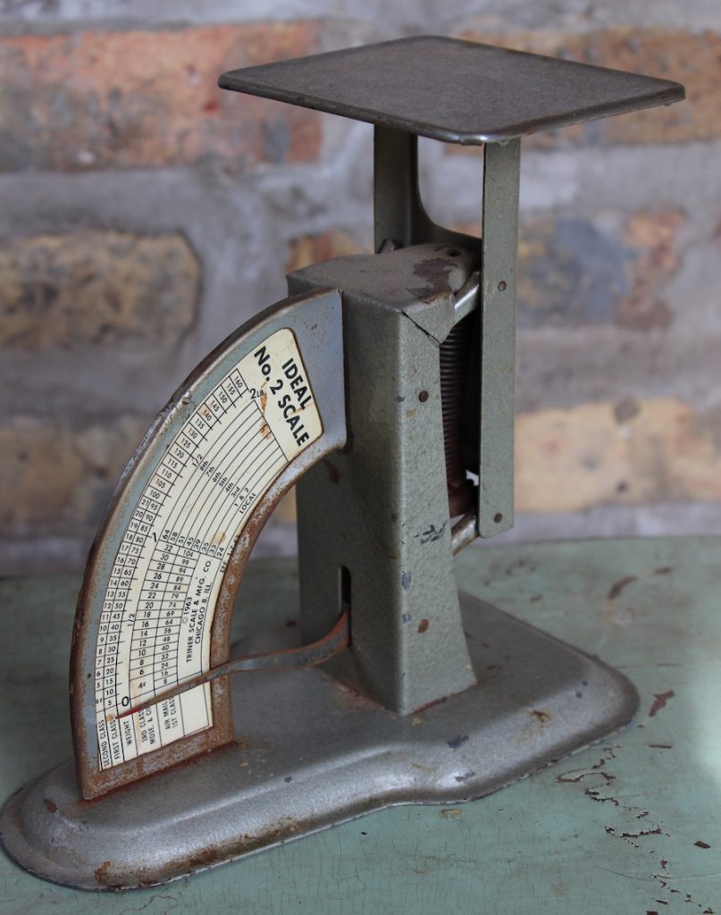 Ideal No. 2 Postal Scale by Triner Scale & MFG Co., 1963 Madein