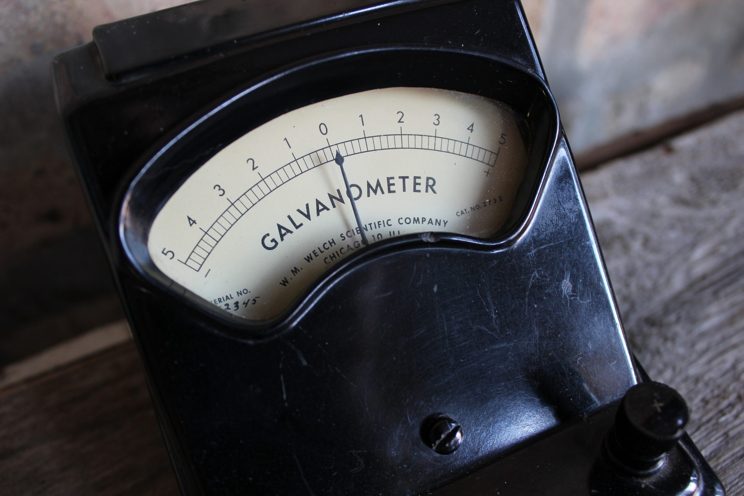 Welch Scientific Company History - Galvanometer