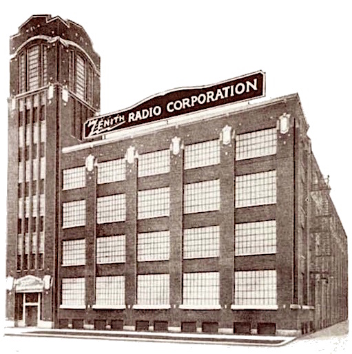 Zenith Radio Corporation, est. 1918 - Made-in-Chicago Museum Zenith Radio Corporation, est. 1918 - Made-in-Chicago Museum