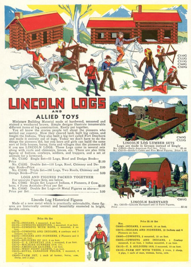 old lincoln logs