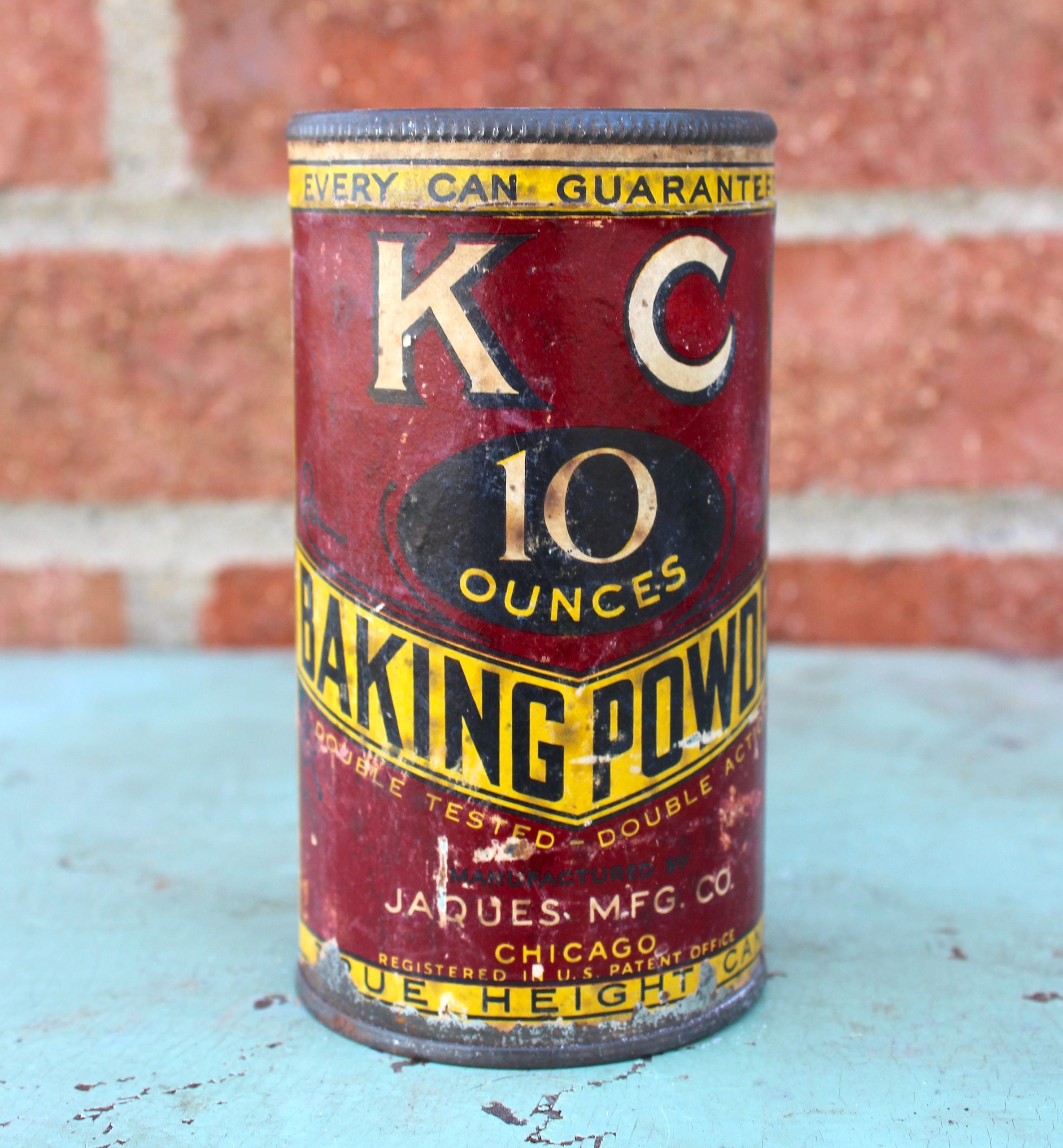 KC Baking Powder - Jaques MFG History