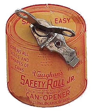 Vaughan's Quick and Easy Can Opener — Poor Johnny's