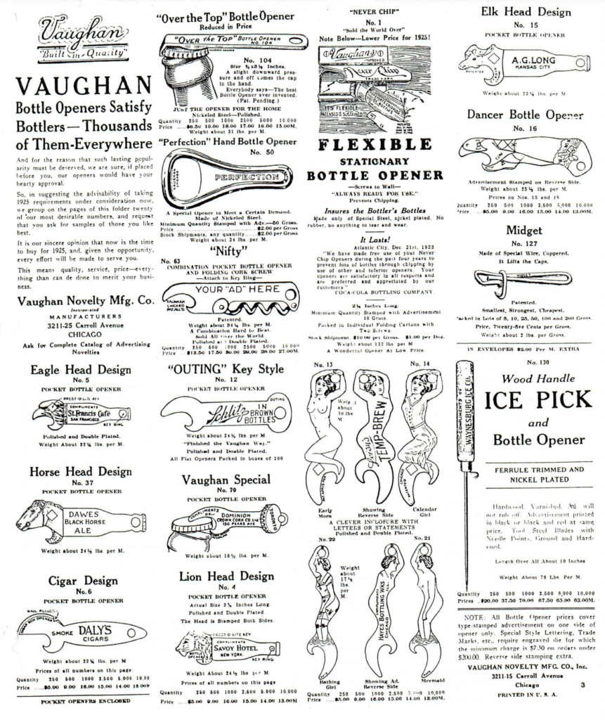 Vaughan Novelty MFG Co., est. 1910 MadeinChicago Museum
