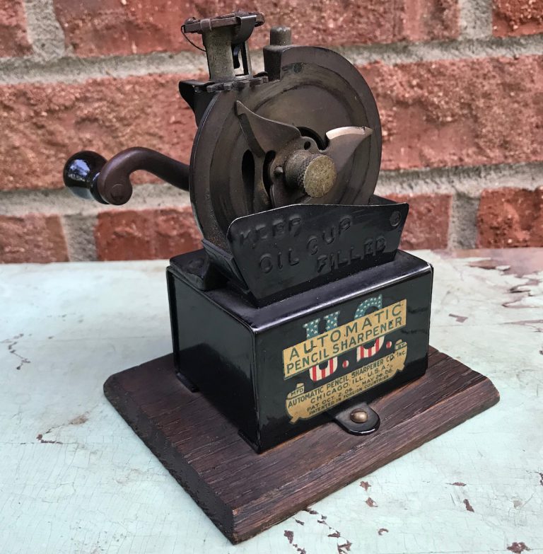 U.S. Automatic Pencil Sharpener by APSCO, c. 1911 MadeinChicago Museum