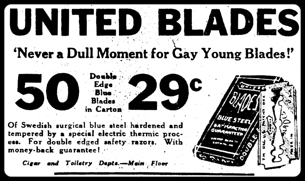 United Razor Blade Corp., est. 1930 MadeinChicago Museum