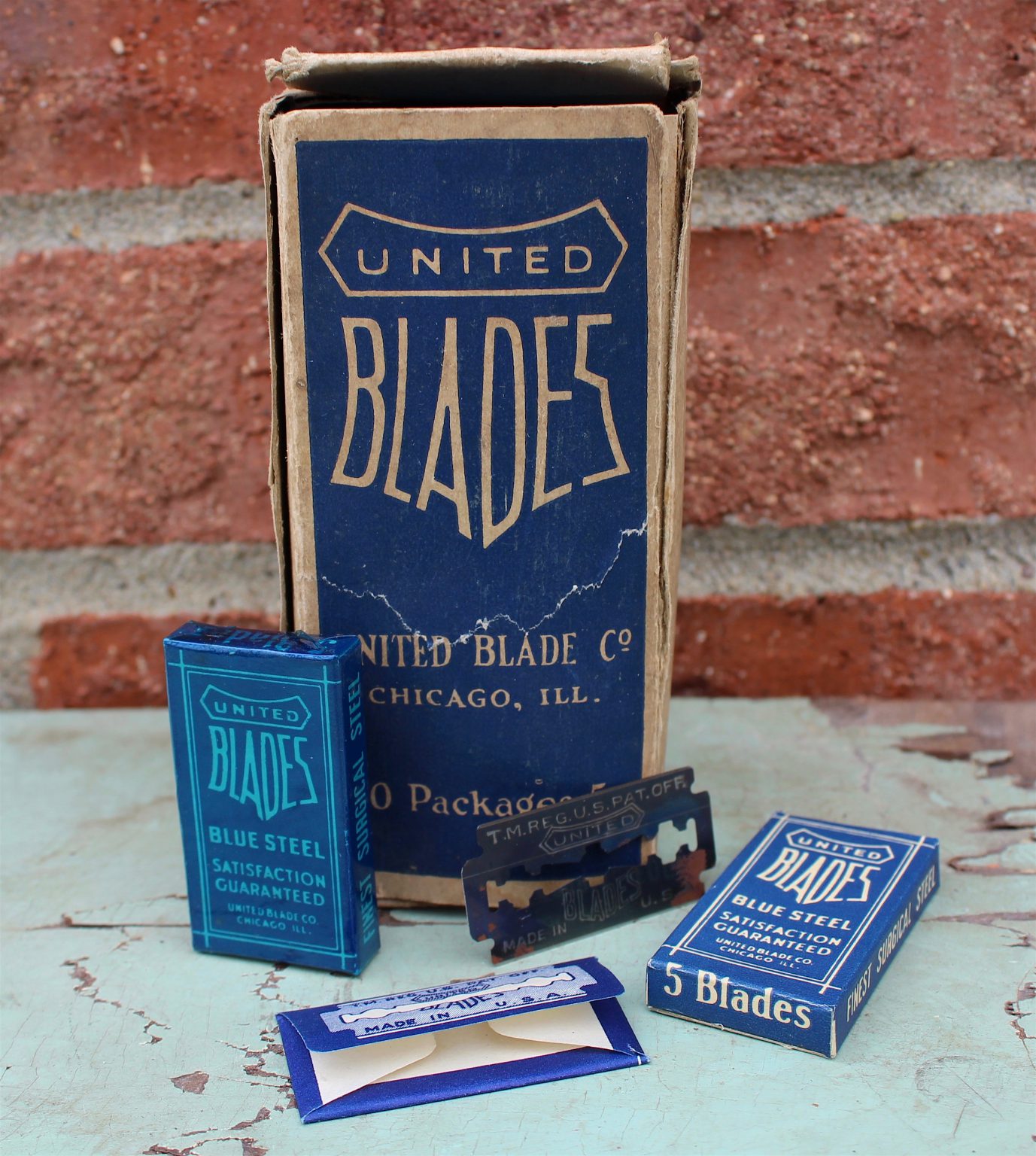 United Razor Blade Corp., est. 1930 MadeinChicago Museum