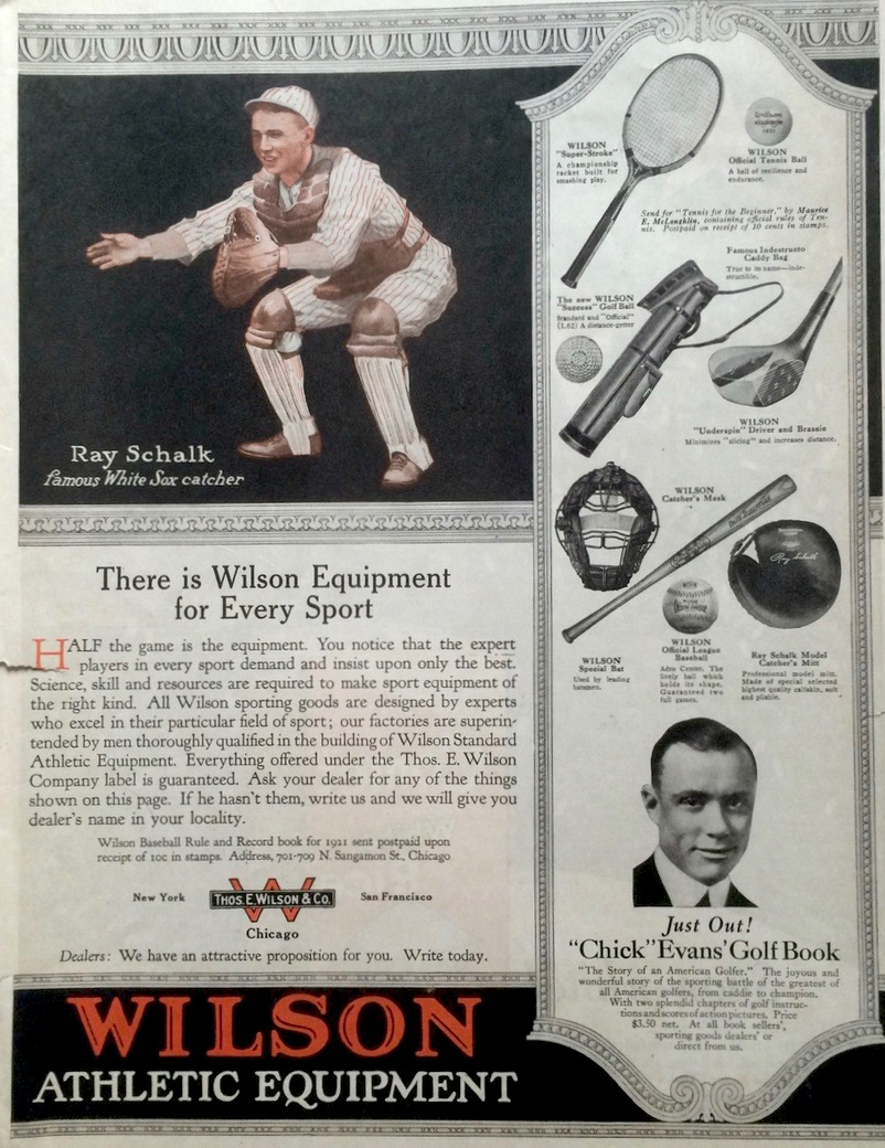 Thos. E. Wilson & Co. / Wilson Sporting Goods, est. 1913 Madein