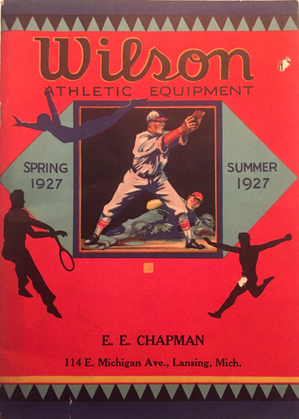 Thos. E. Wilson & Co. / Wilson Sporting Goods, est. 1913 Madein