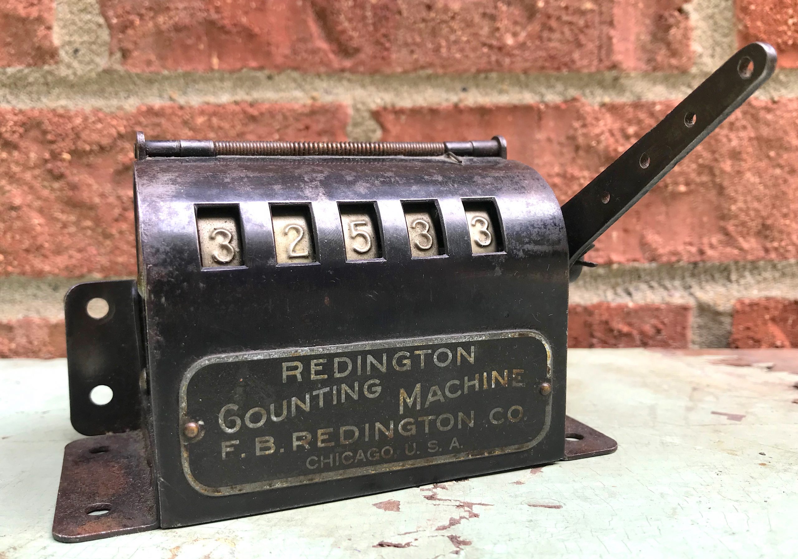 F. B. Redington Counting Machine History