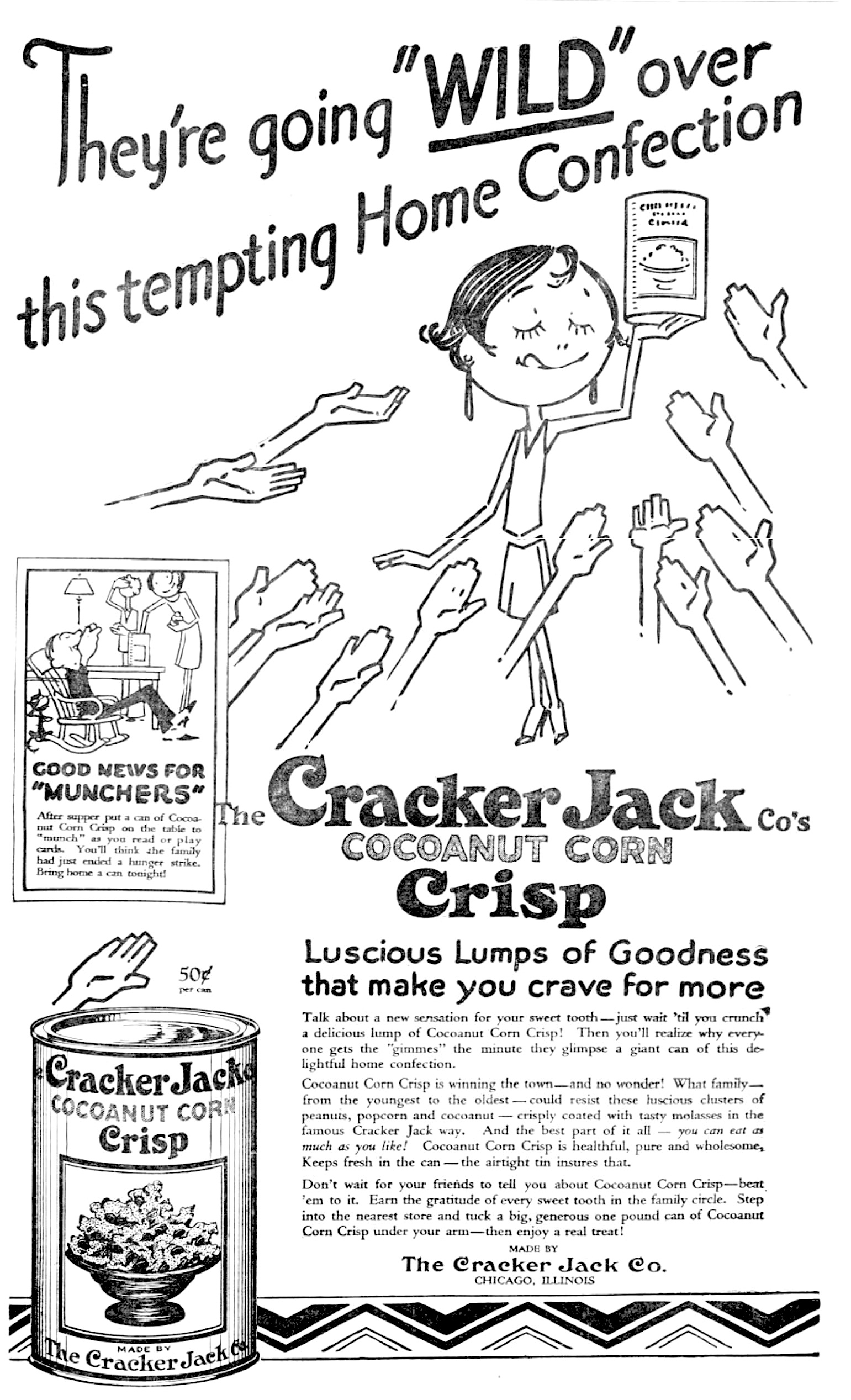 The Cracker Jack Co., est. 1871 MadeinChicago Museum