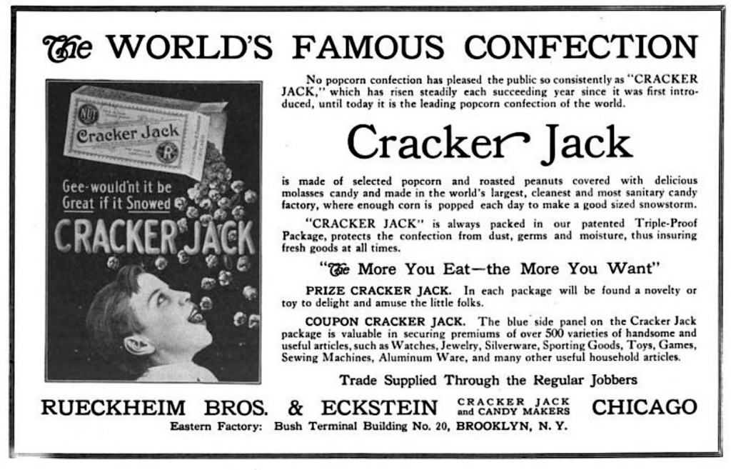 The Cracker Jack Co., est. 1871 MadeinChicago Museum