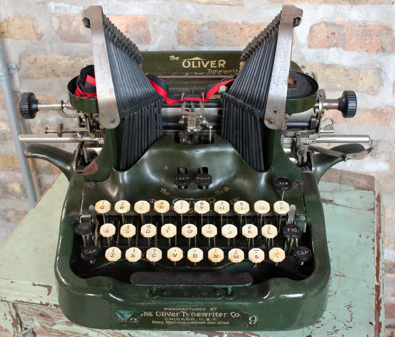Oliver Typewriter Company, est. 1896 MadeinChicago Museum