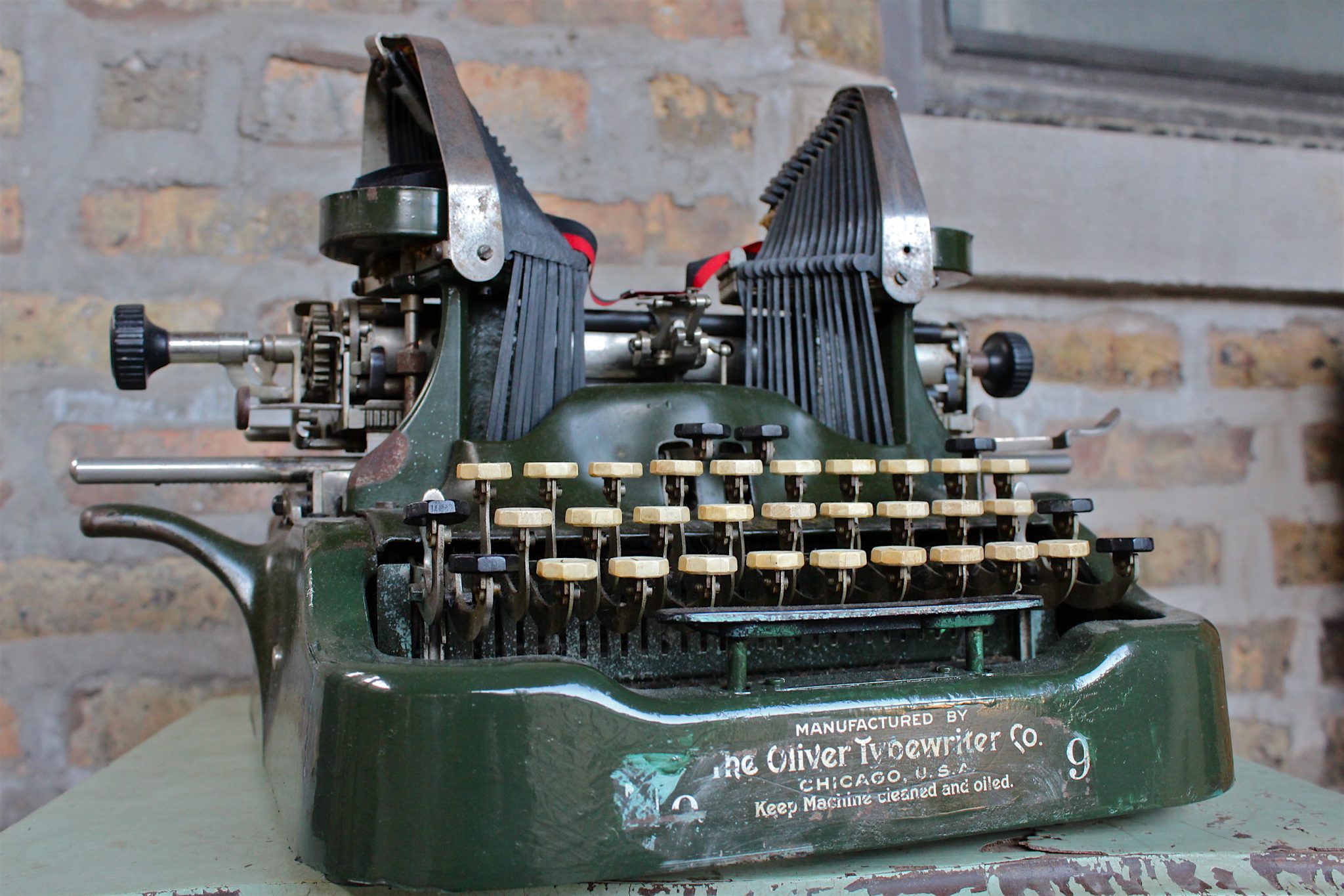 Oliver Typewriter Company, est. 1896 MadeinChicago Museum