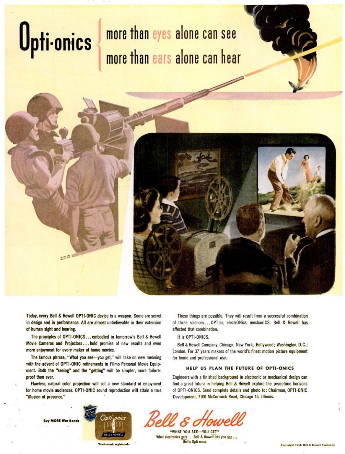 Bell & Howell Co., est. 1907 MadeinChicago Museum