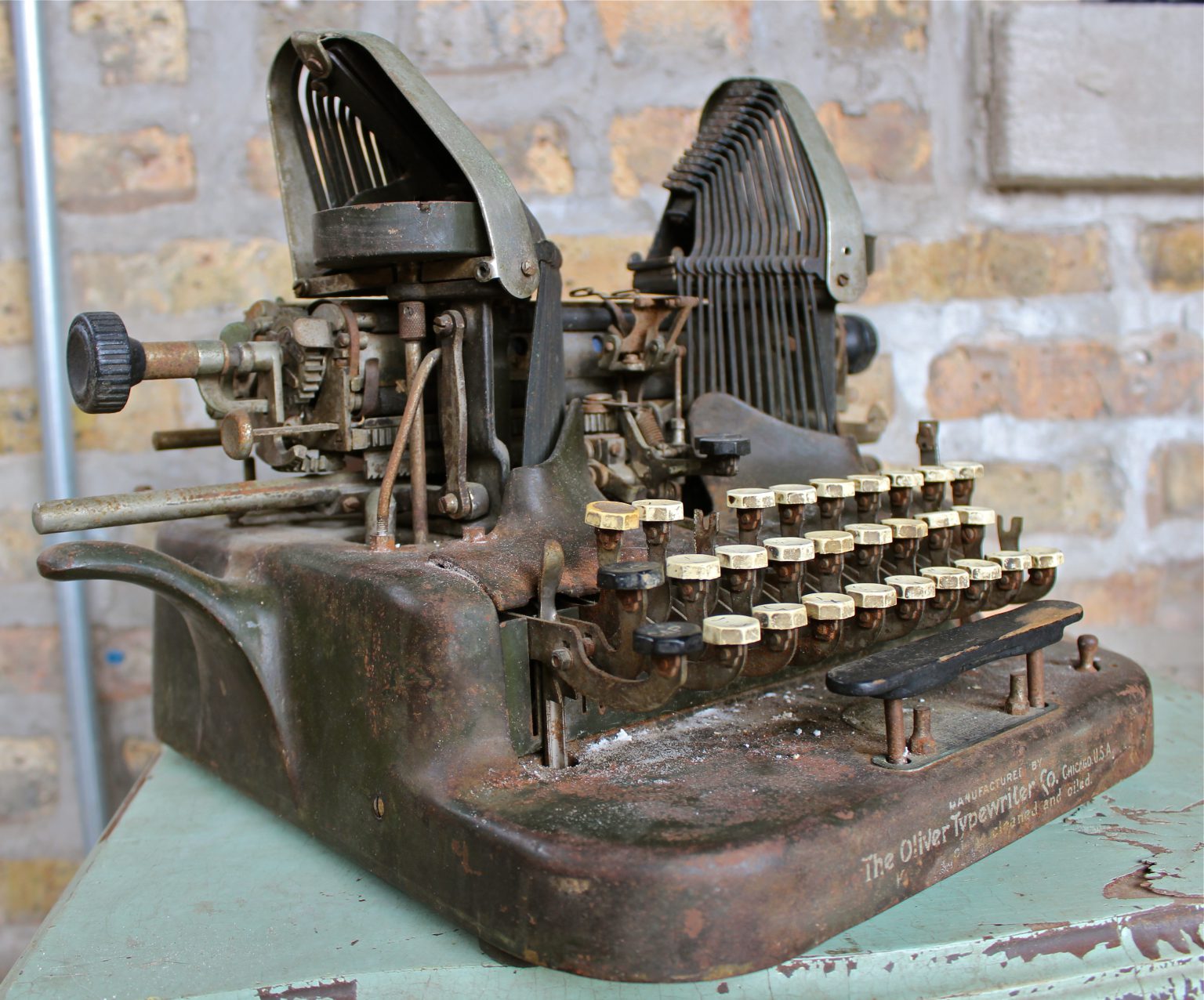 Oliver Typewriter Company, est. 1896 MadeinChicago Museum