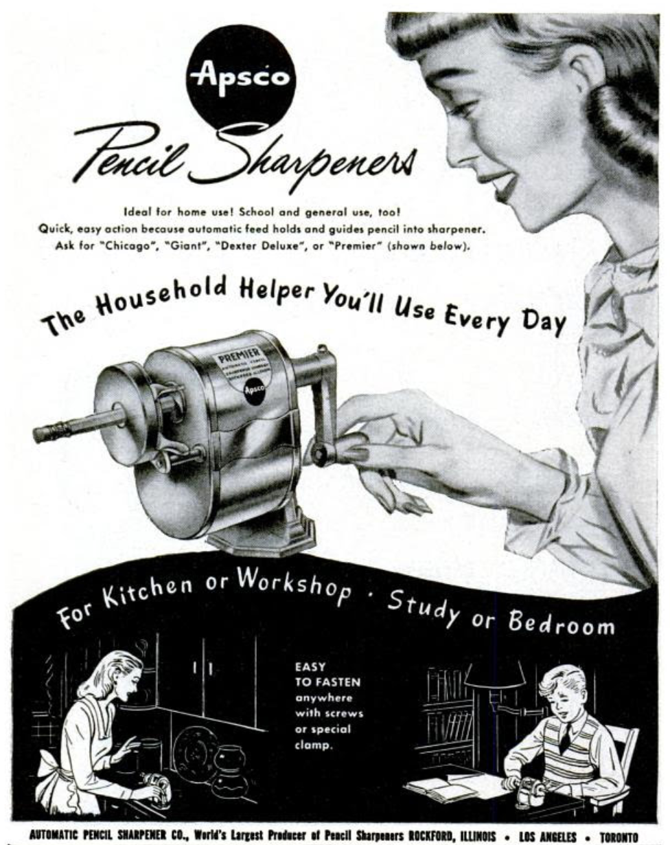 Automatic Pencil Sharpener Co., est. 1905 MadeinChicago Museum