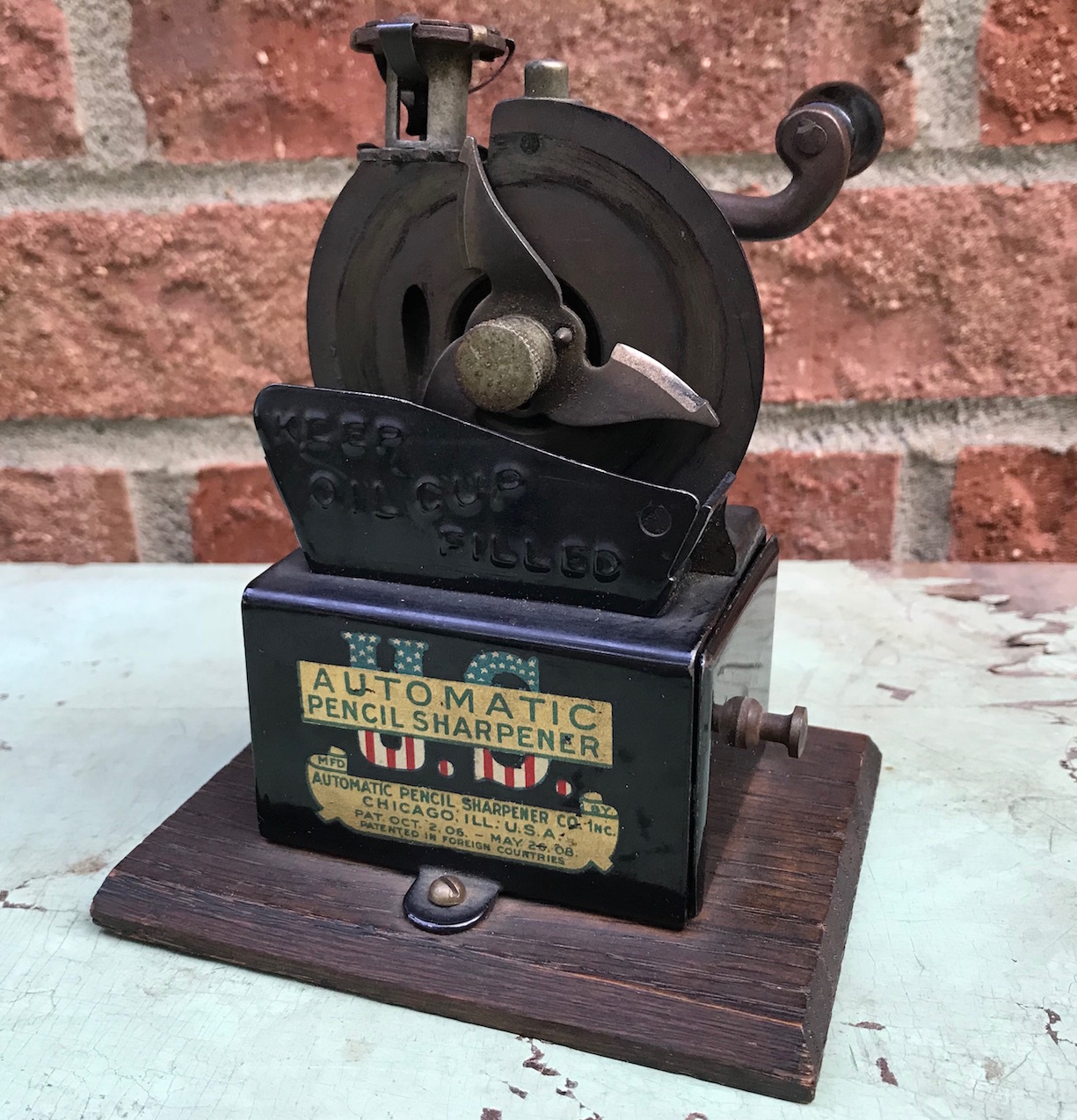 Automatic Pencil Sharpener Co., est. 1905 MadeinChicago Museum
