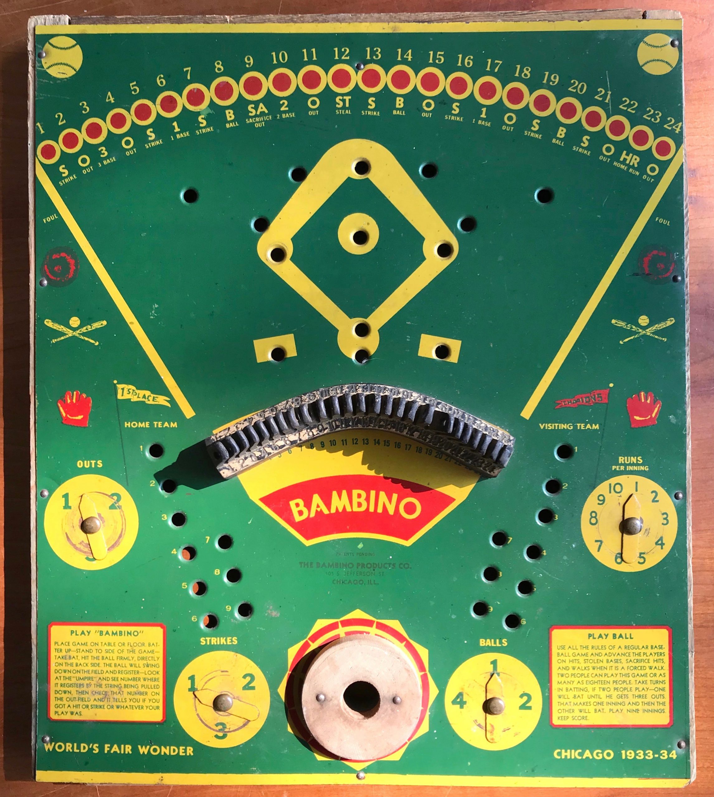 Spellbound Pinball Machine (Chicago Coin, 1946)