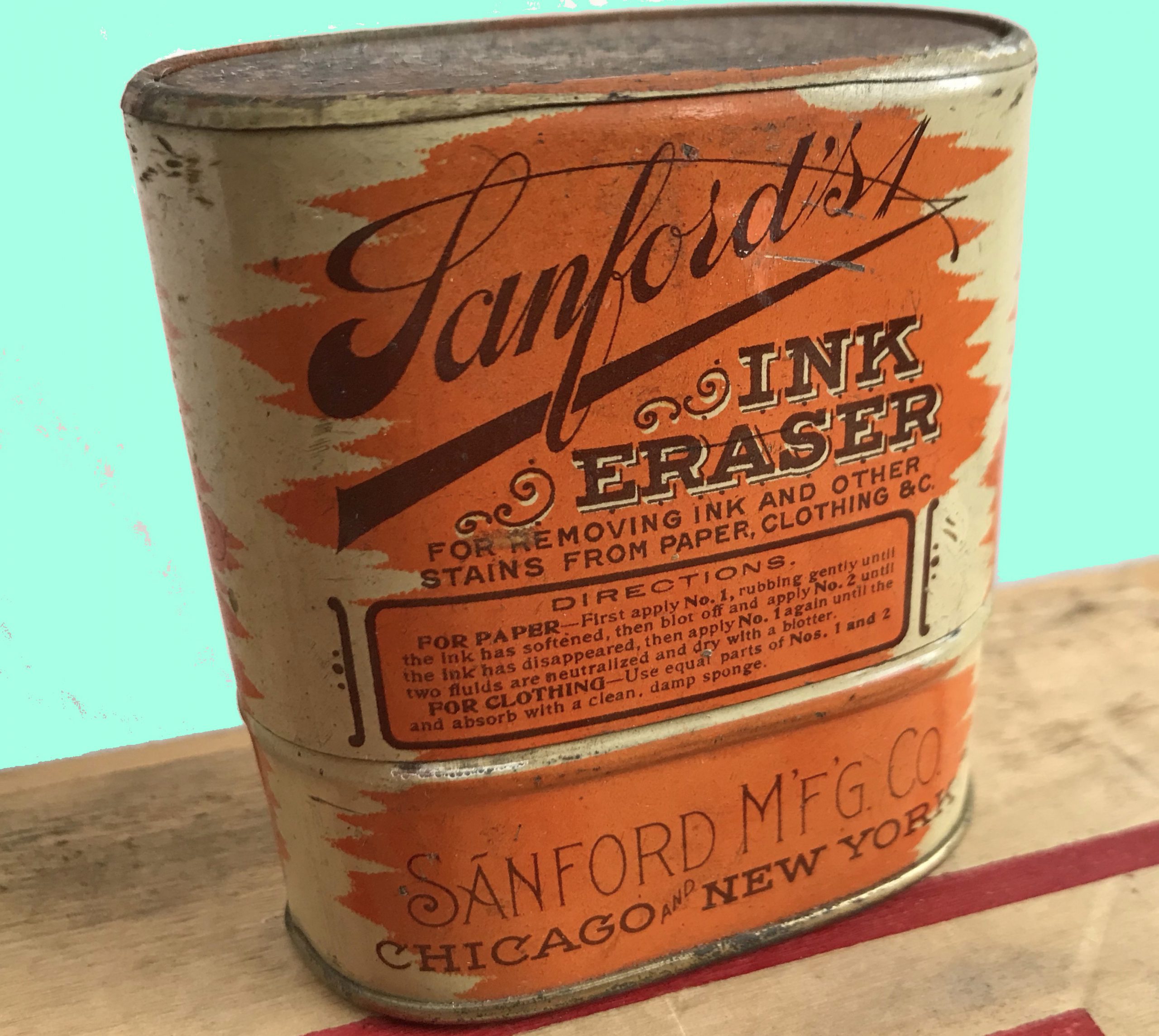 Sanford Ink Company, est. 1857