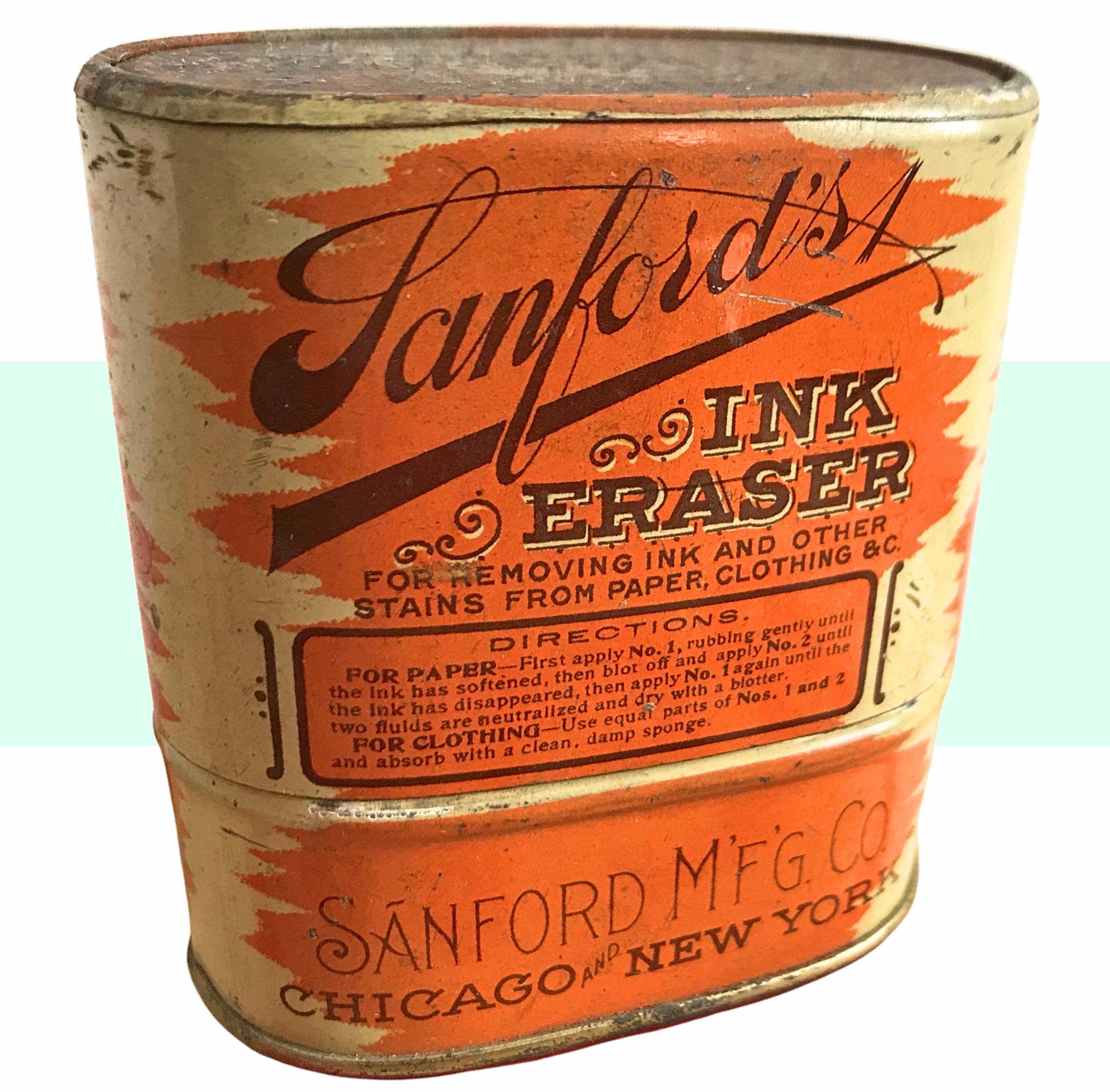 Sanford Ink Company, est. 1857