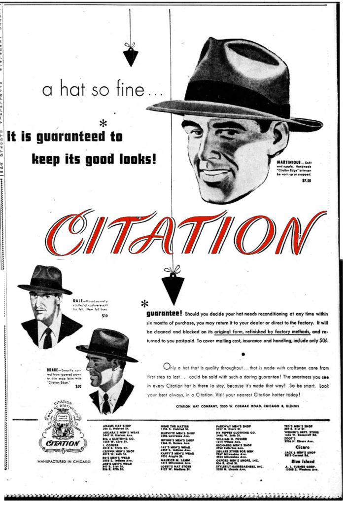 Citation Hat Co.