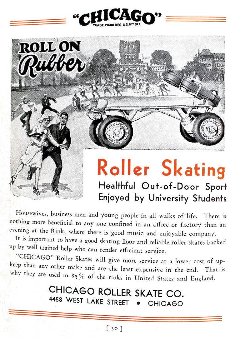Chicago Roller Skate Co., est. 1905 MadeinChicago Museum