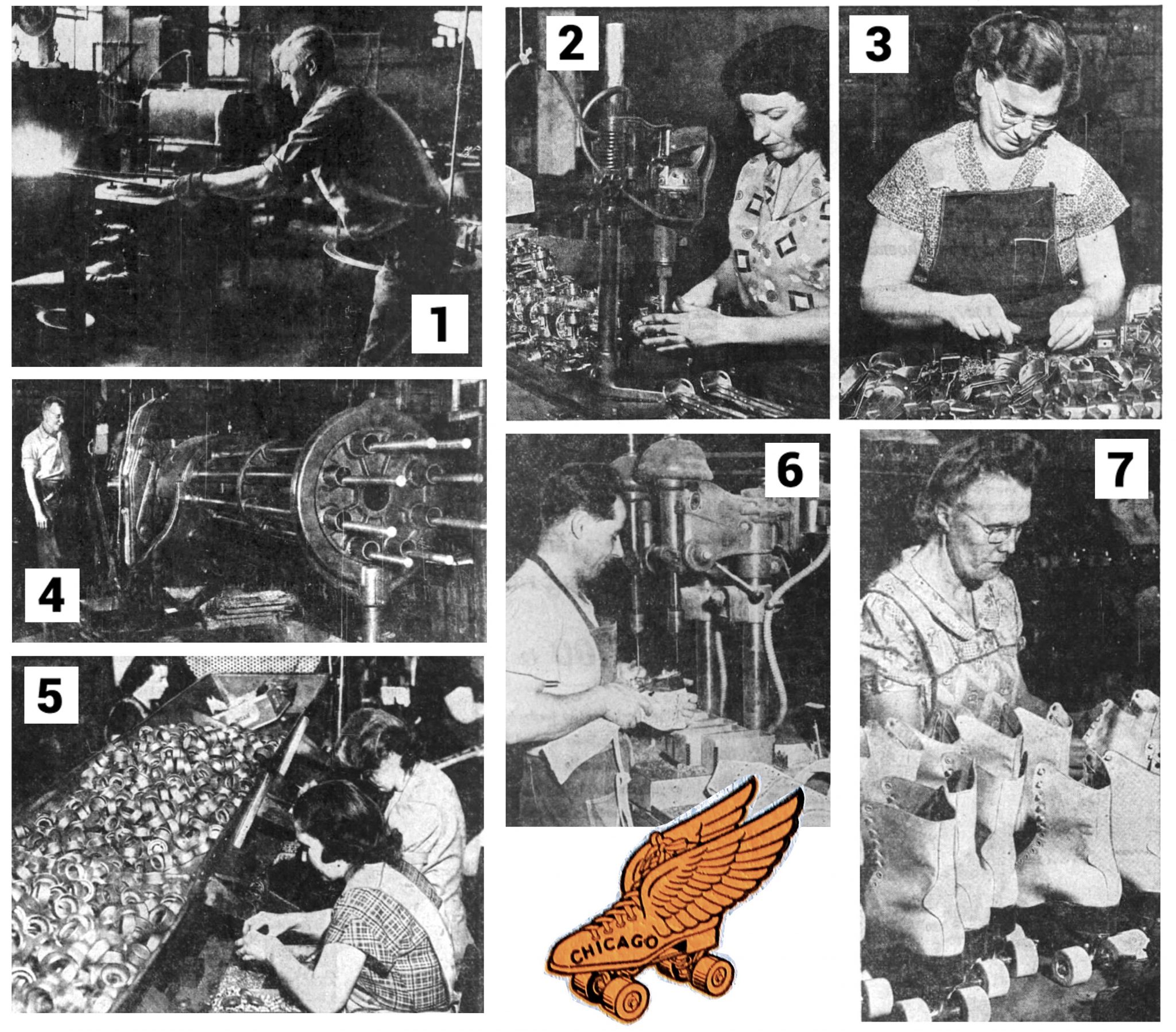 Chicago Roller Skate Co., est. 1905 MadeinChicago Museum