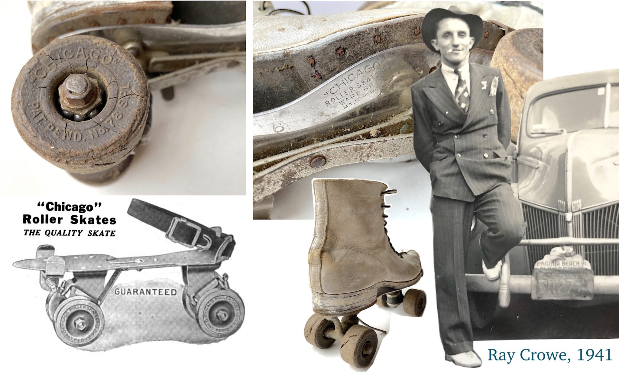 Chicago Roller Skate Co., est. 1905 MadeinChicago Museum